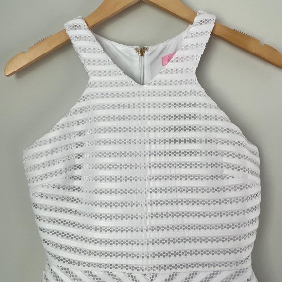 Lilly Pulitzer NWT Crochet Stripe Knit Megyn Dress Size XS - Picture 7 of 14